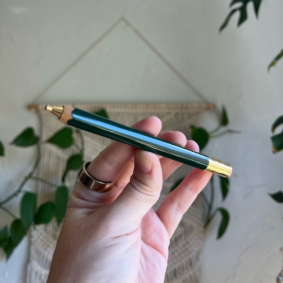 Astier de Villatte Robusto Mechanical Pencil Fine Art Green Gold Stationery - Picture 5 of 8